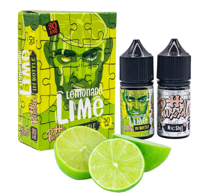 In Bottle Lemonade Lime 30мл — Набір для самозaмісу (сольовий нікотин)