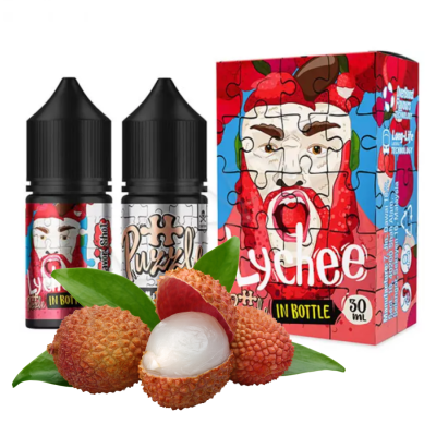 In Bottle Lychee 30мл — Набір для самозамісу (сольовий нікотин)