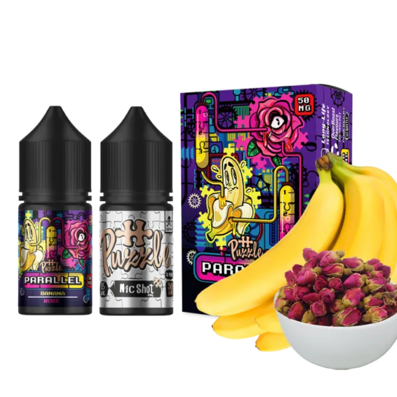 In Bottle Parallel Banana Rose 30мл — Набір для самозамісу (сольовий нікотин) In Bottle Parallel Banana Rose 30мл — Набір для самозамісу (сольовий нікотин)