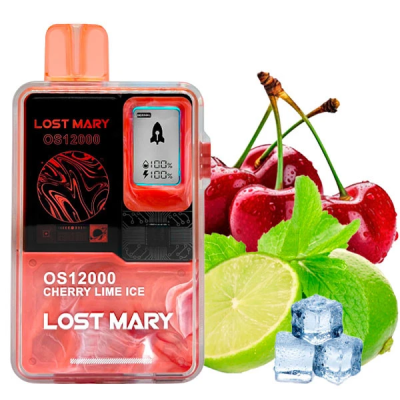Lost Mary 12000 Cherry Lime Ice — Одноразова POD-система