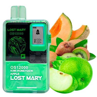 Lost Mary 12000 Kiwi Honeydew Apple — Одноразова POD-система