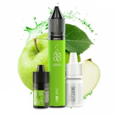 Lucky Apple 30мл — Набір для самозамісу (сольовий нікотин)