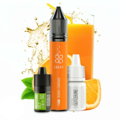 Lucky Orange Lemonade 30мл — Набір для самозамісу (сольовий нікотин)