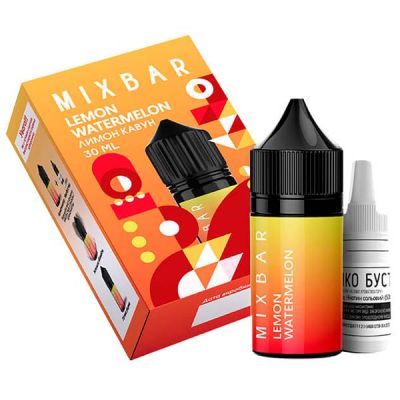 Mix Bar Lemon Watermelon 30мл — Набір для самозамісу (сольовий нікотин)