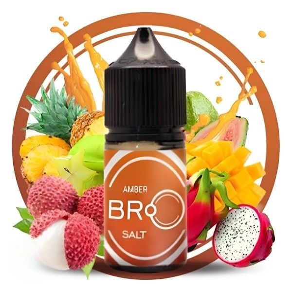 Nolimit BRO Amber 30мл — Рідина для pod систем (сольовий нікотин) Nolimit BRO Amber 30мл — Рідина для pod систем (сольовий нікотин)