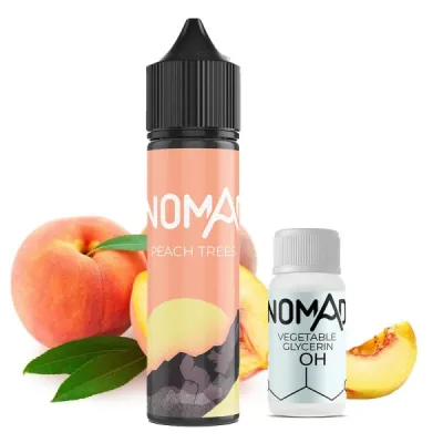 Nomad Peach Trees 60мл — Набір для самозамісу (органічний нікотин)