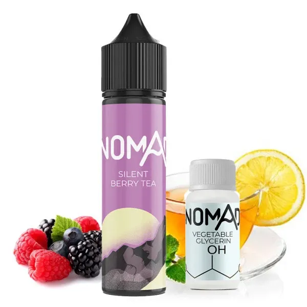Nomad Silent Berry Tea 60мл — Набір для самозамісу (органічний нікотин) Nomad Silent Berry Tea 60мл — Набір для самозамісу (органічний нікотин)