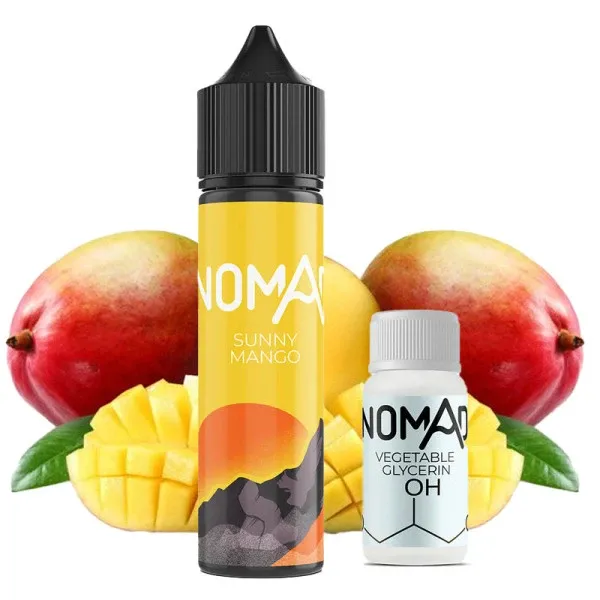 Nomad Sunny Mango 60мл — Набір для самозамісу (органічний нікотин) Nomad Sunny Mango 60мл — Набір для самозамісу (органічний нікотин)