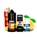Nova Cola Lemon 30 мл — Набор для самозамеса (солевой никотин)
