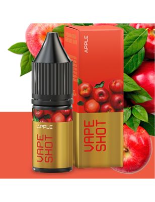 Vape Shot Apple 10мл — Рідина для pod систем (сольовий нікотин)
