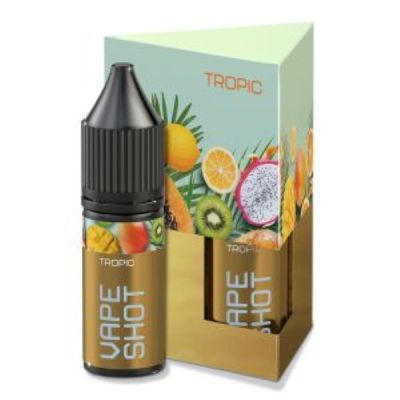 Vape Shot Tropic 10мл — Набір для самозамісу (сольовий нікотин)