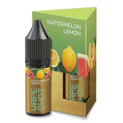 Vape Shot Watermelon Lemon 10мл — Набір для самозамісу (сольовий нікотин)