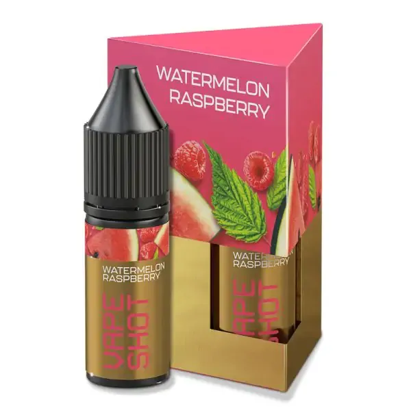 Vape Shot Watermelon Raspberry 10мл — Набір для самозамісу (сольовий нікотин) Vape Shot Watermelon Raspberry 10мл — Набір для самозамісу (сольовий нікотин)