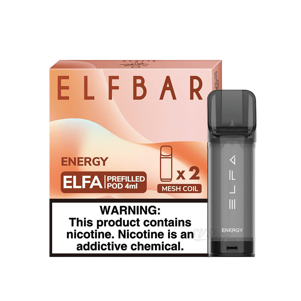 Elf Bar ELFA 4мл — Картридж для POD-систем, Energy Elf Bar ELFA 4мл — Картридж для POD-систем, Energy