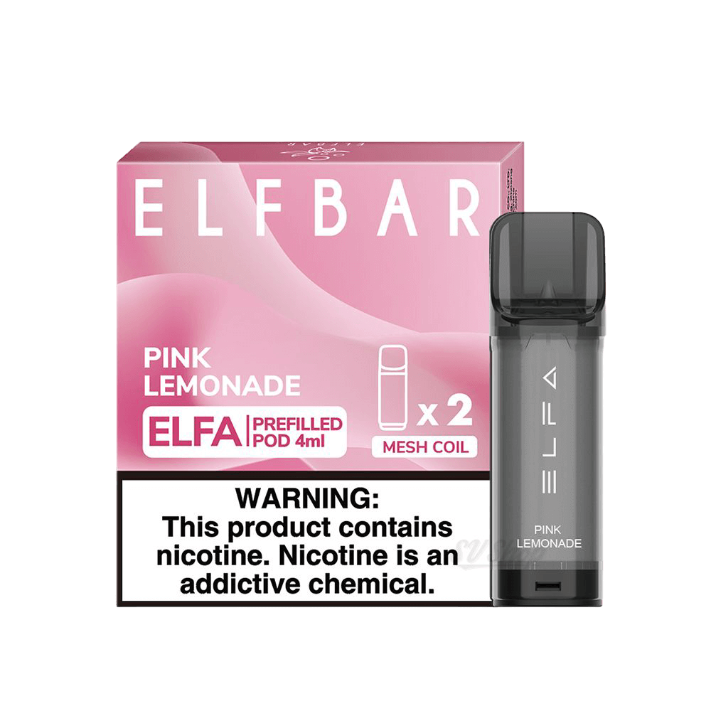 Elf Bar ELFA 4мл — Картридж для POD-систем, Pink Lemonade Elf Bar ELFA 4мл — Картридж для POD-систем, Pink Lemonade