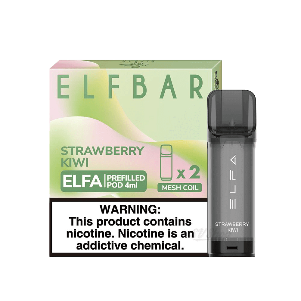 Elf Bar ELFA 4мл — Картридж для POD-систем, Strawberry Kiwi Elf Bar ELFA 4мл — Картридж для POD-систем, Strawberry Kiwi