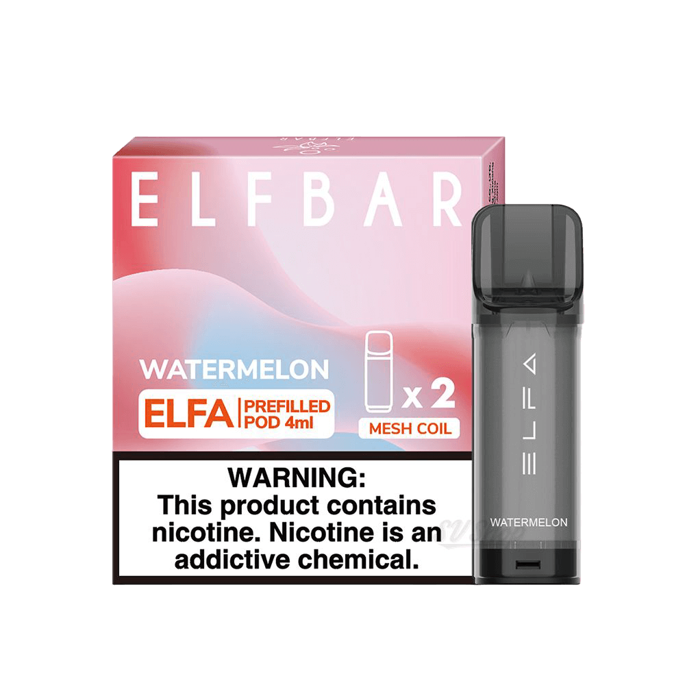 Elf Bar ELFA 4мл — Картридж для POD-систем, Watermelon Elf Bar ELFA 4мл — Картридж для POD-систем, Watermelon