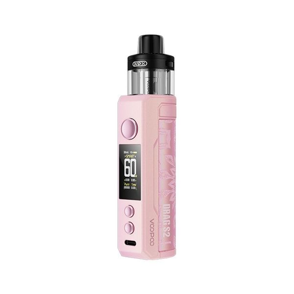 Voopoo Drag S2 — Стартовий набір, Glow Pink Voopoo Drag S2 — Стартовий набір, Glow Pink