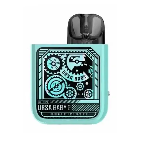 Lost Vape Ursa Baby 2 — POD система, Pop Blue x Time Gear Lost Vape Ursa Baby 2 — POD система, Pop Blue x Time Gear