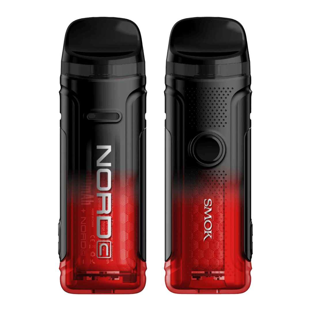 Smok Nord C — POD система, Transparent Red Smok Nord C — POD система, Transparent Red
