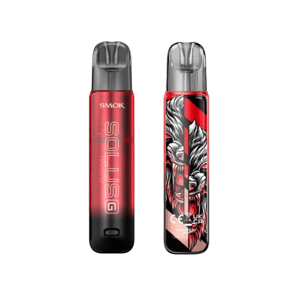 Smok Solus G — POD система, Transparent Red Smok Solus G — POD система, Transparent Red